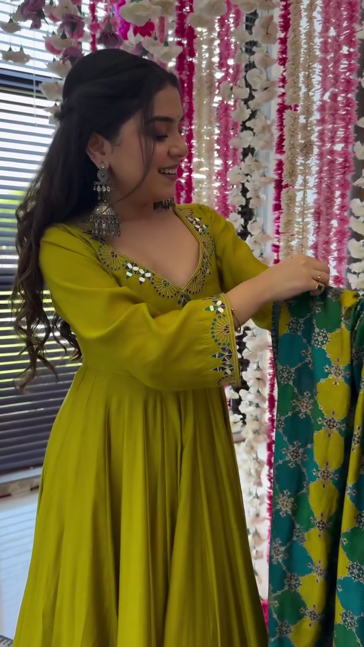 Jeevika muslin suit set