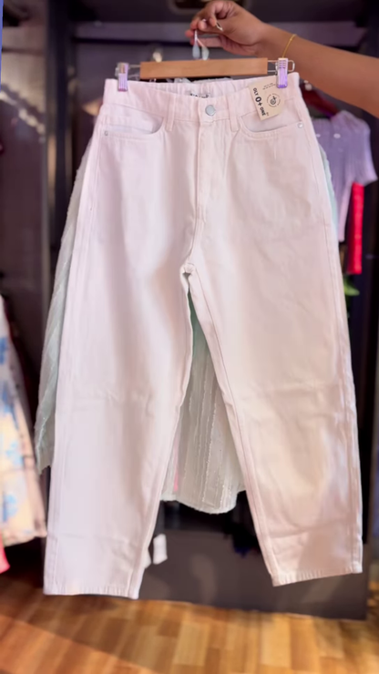 💙 Breezy Light Blue Sheer Striped Oversized Shirt, Mint Green Top & White Shorts Set 💚