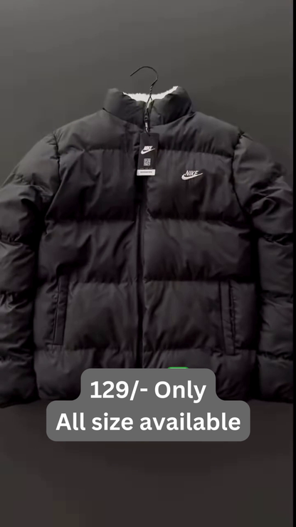 Reversible Puffer + Sherpa Jacket – Two Cozy Looks in One 🔄❄️