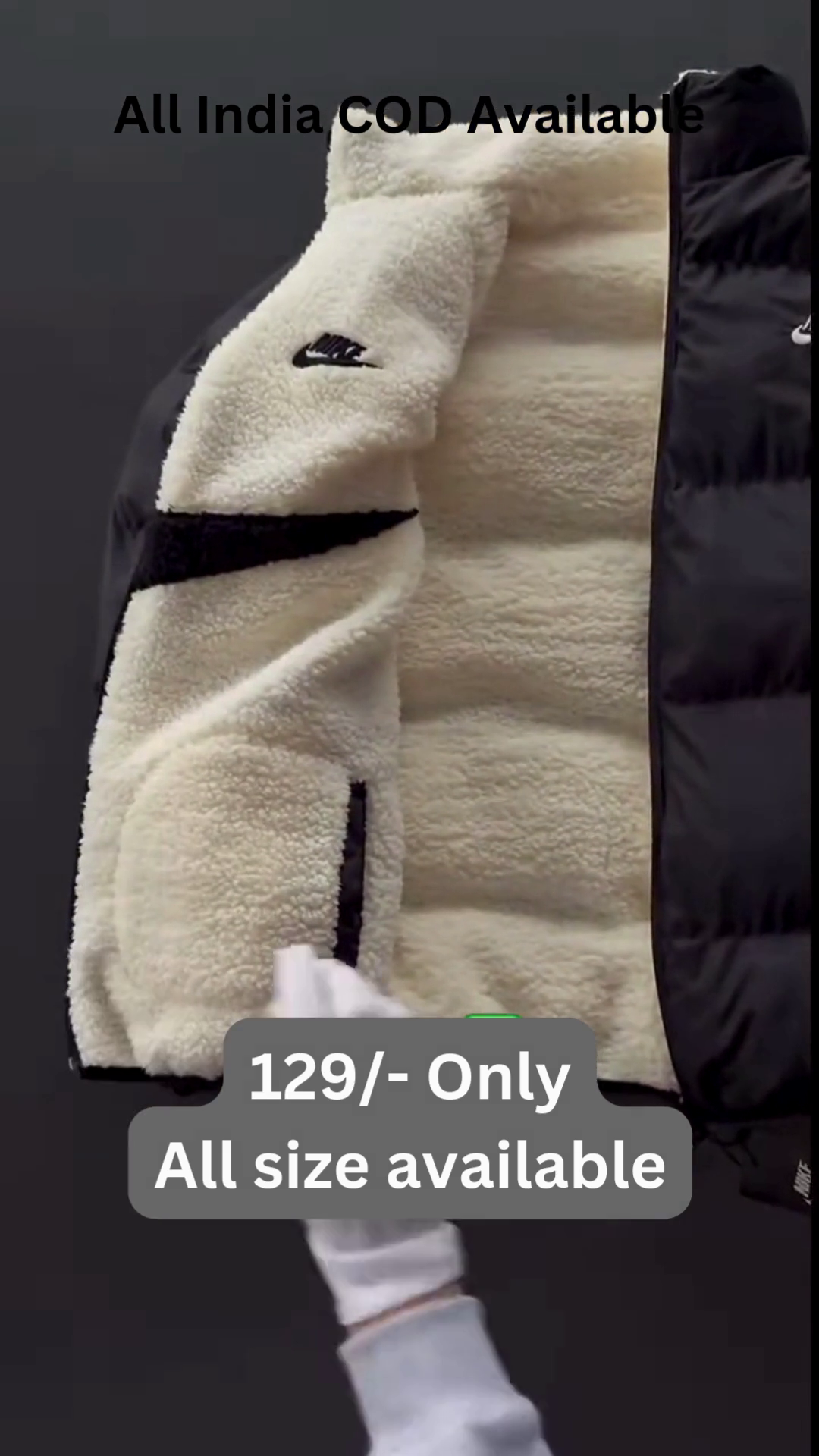 Reversible Puffer + Sherpa Jacket – Two Cozy Looks in One 🔄❄️