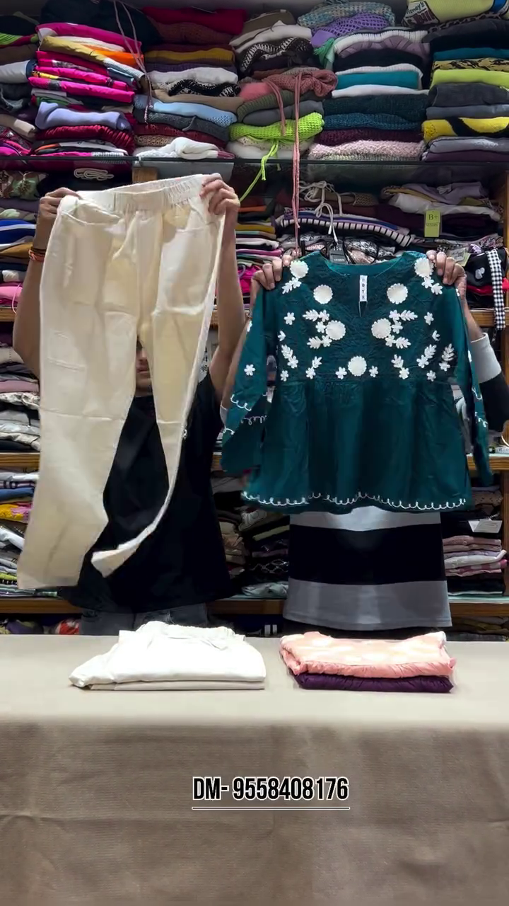 Embroidered Peplum Co‑ord Set – Effortless Ethnic Chic with All‑Day Comfort ✨�