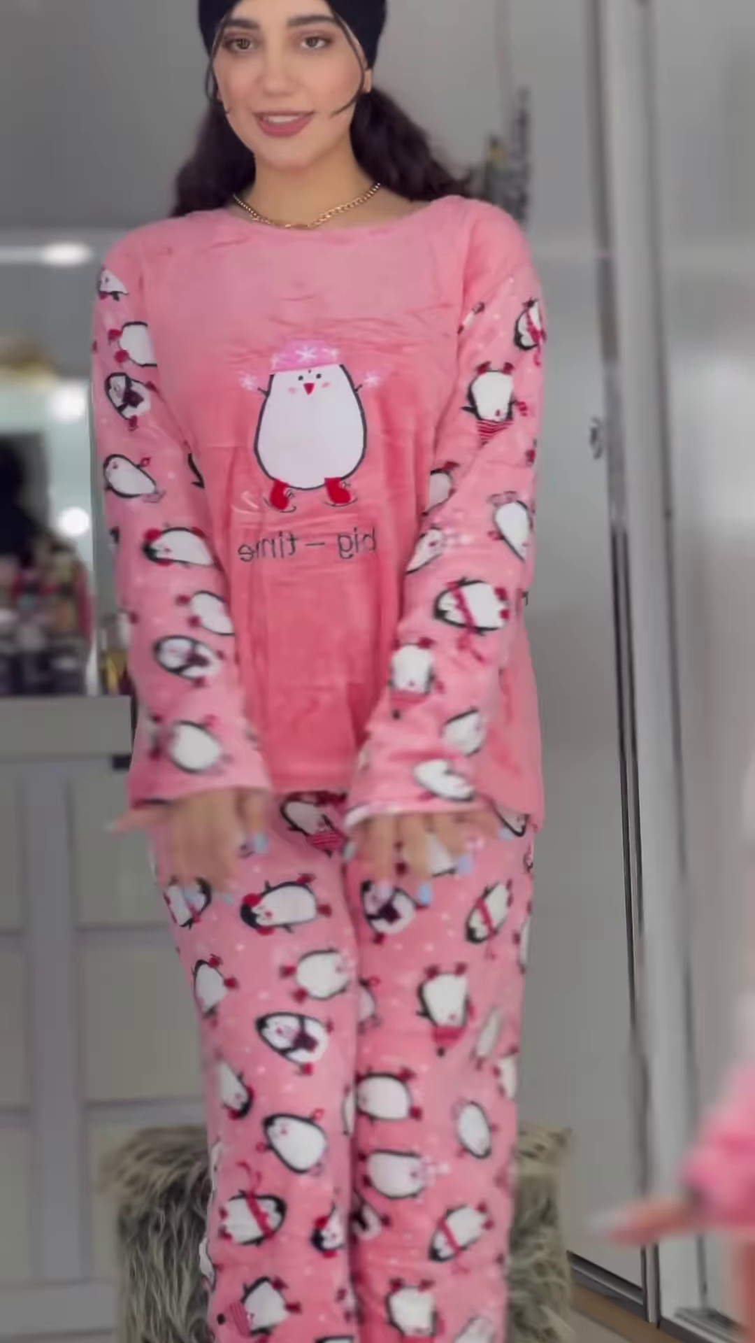 Plush Fleece Winter Pyjama Set – Ultra‑Soft, Cute Prints, All‑Night Coziness 💤�