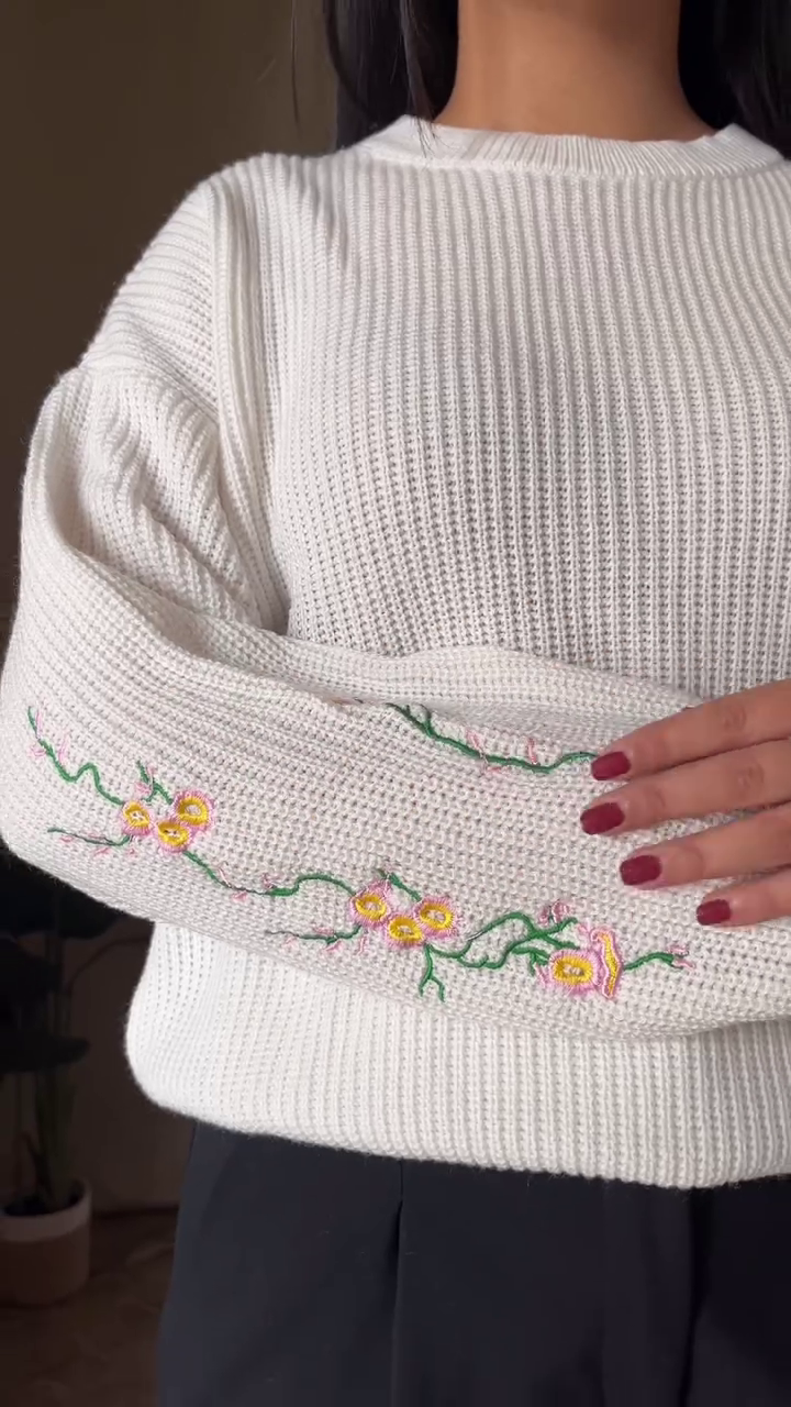 Everyday Knitwear Combos 🧶🌿 – Floral, Varsity & Stripe Variants