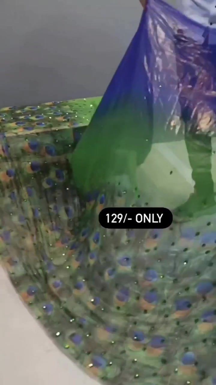 Morpankhi Colour Kadiyal Maharani Paithani