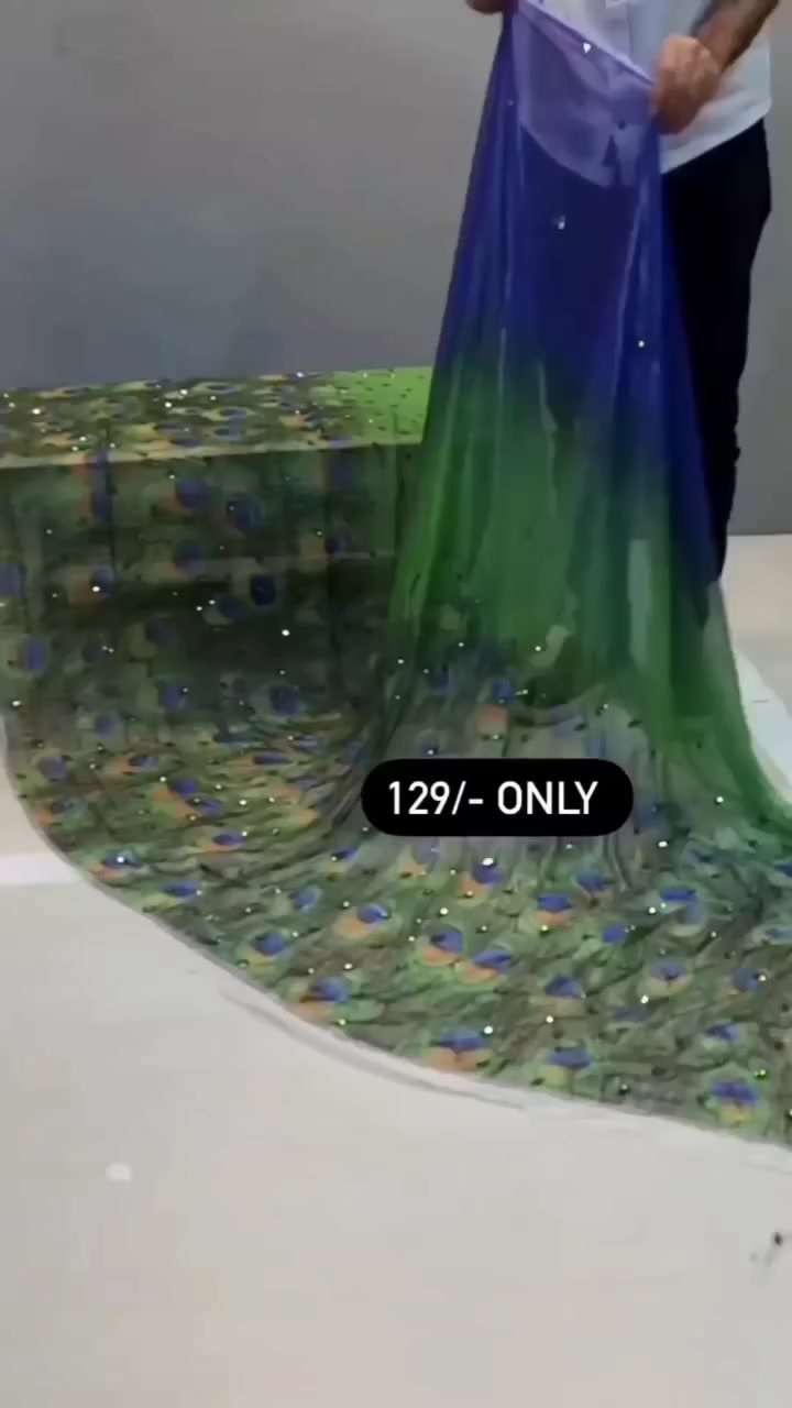 Morpankhi Colour Kadiyal Maharani Paithani