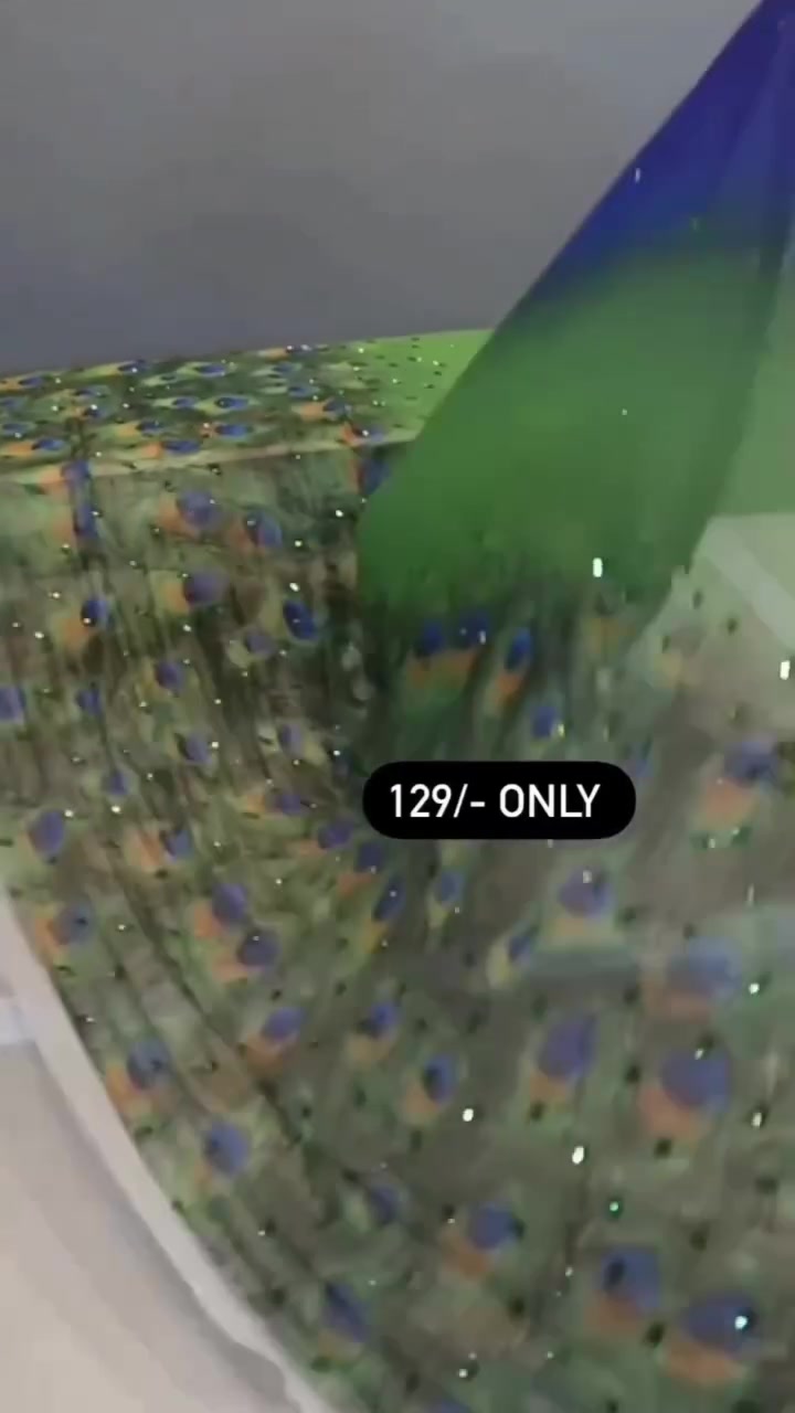 Morpankhi Colour Kadiyal Maharani Paithani