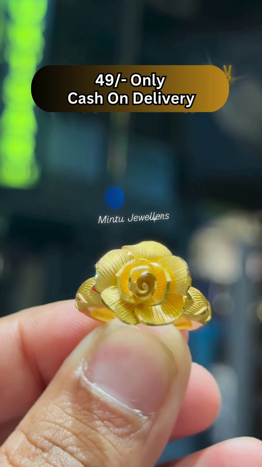 Rose Flower Ring – Delicate Floral Jewelry