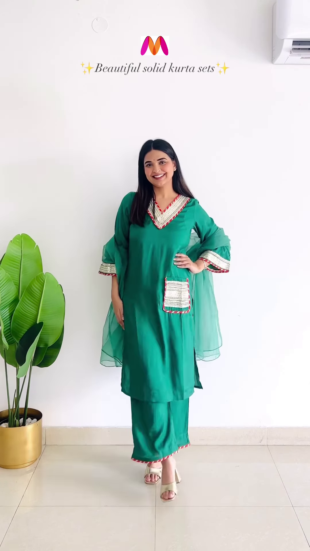 Red Kurta Set with Gold Embroidery and Matching Dupatta – A Regal Choice for Festive Comfort and Everyday Spark