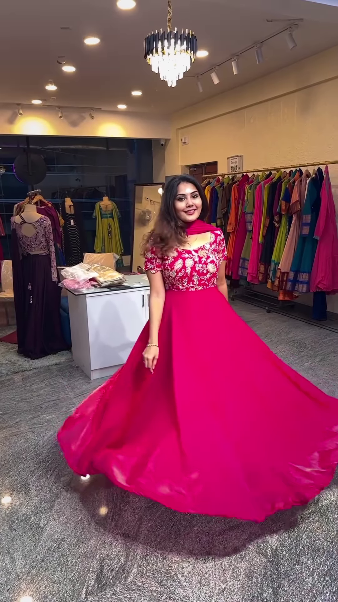 Navy Blue Embroidered Designer Lehenga Set – Elegant Festive & Party Wear