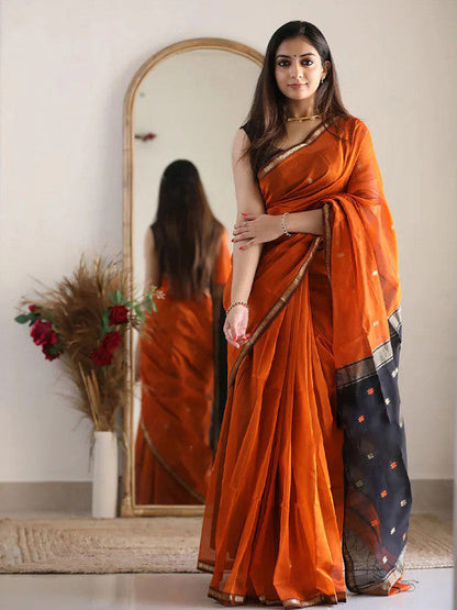 Woven Design Zari Banarasi Saree