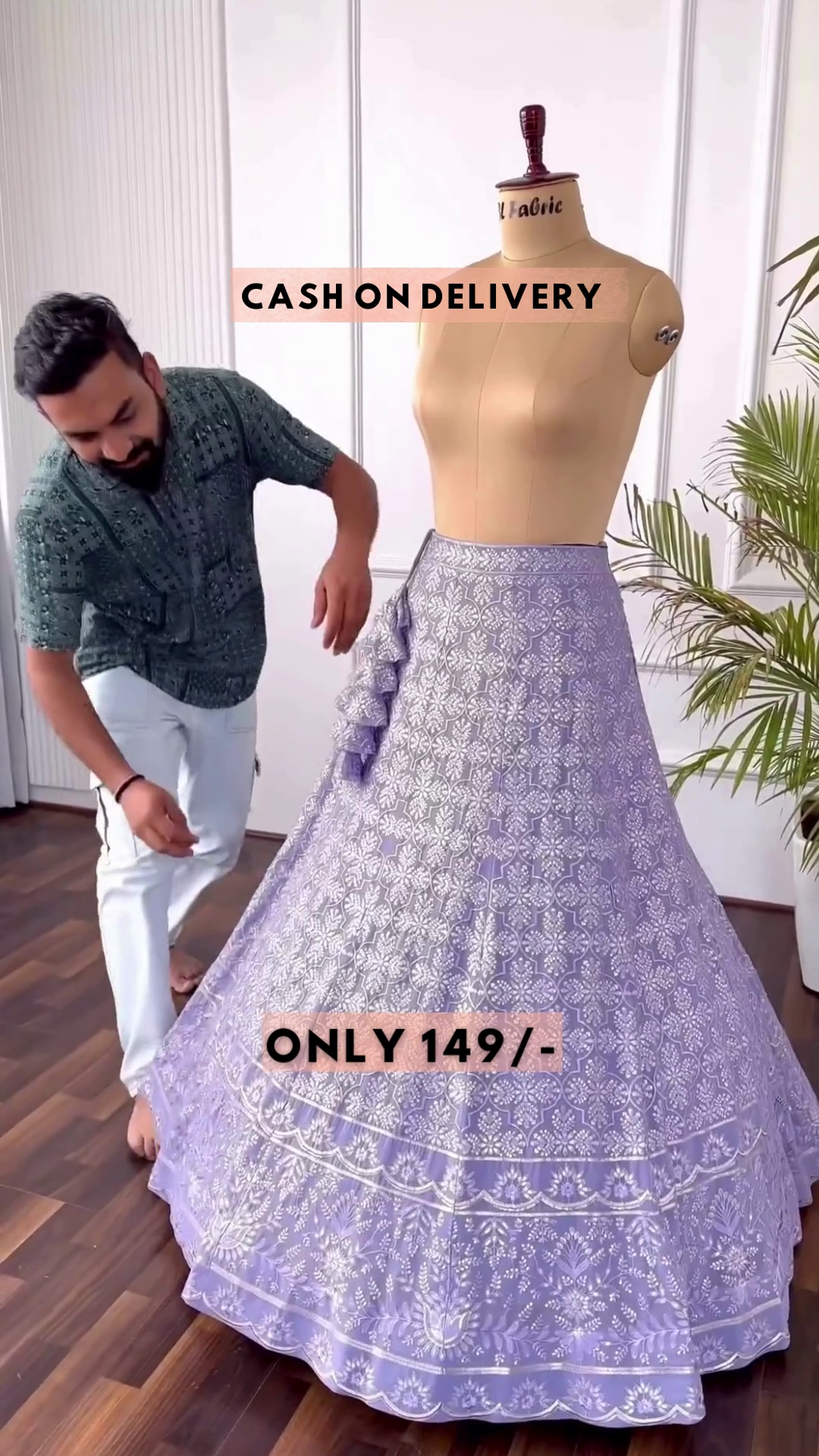 Rosy Purple color  Designer Lehenga Choli for Wedding Function