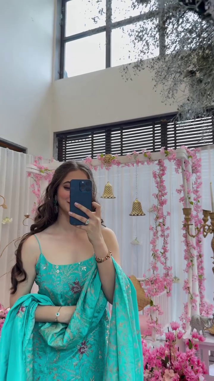 Aqua Bliss cosmos suit set