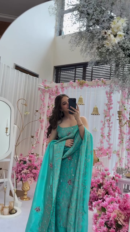 Aqua Bliss cosmos suit set