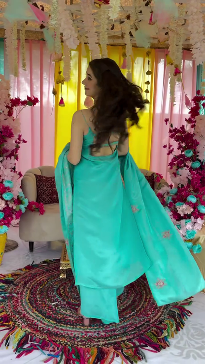 Aqua Bliss cosmos suit set