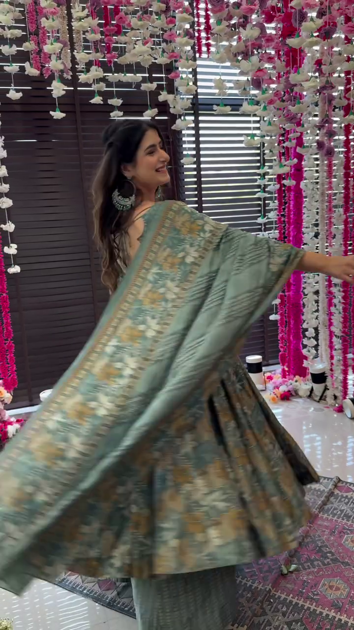 Floral Print Fit & Flare Dress