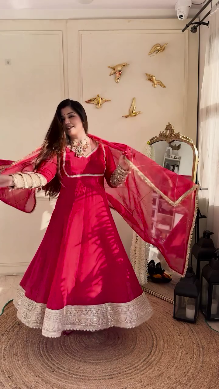 Partywear Designer Georgette Embroidery Sequence Gown