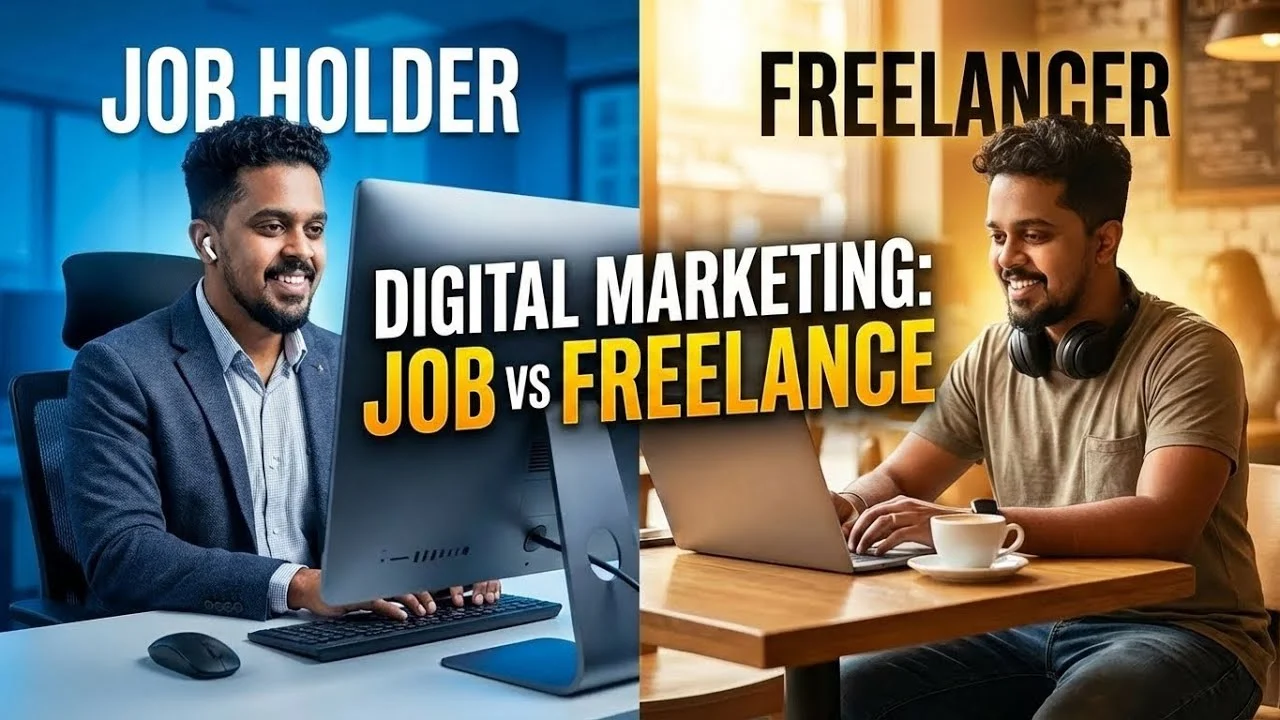 Digital Marketing Freelancing vs Full-Time Job